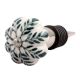 Green Leaf Medium Ceramic Wine Stopper